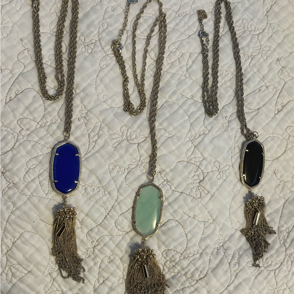 Kendra Scott Rayne pendant necklaces